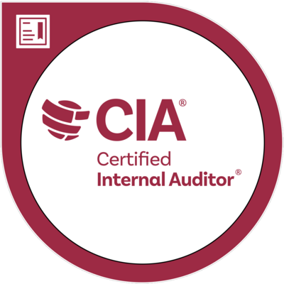 CIA certification badge