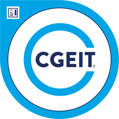 CGEIT certification badge